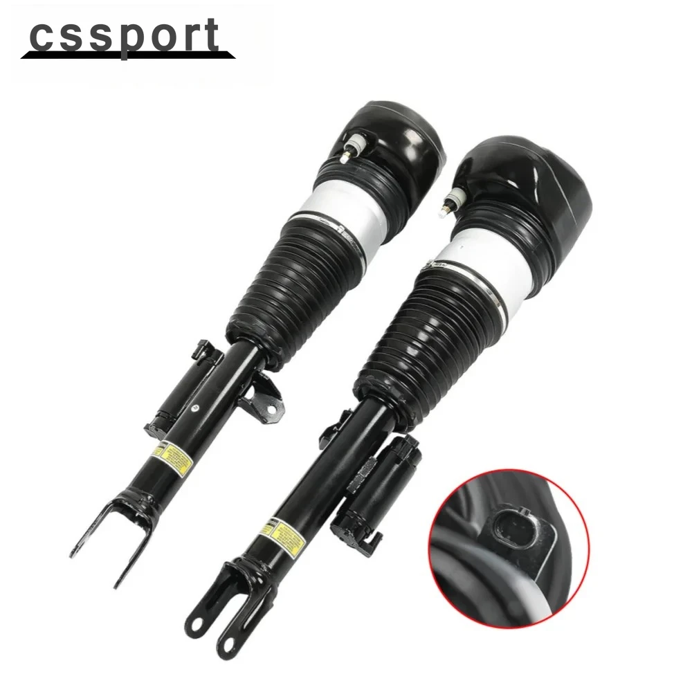 37107915969 37106899040 2pcs Front Air Suspension Shock Struts For 2016-2020 BMW 7 Series G11 G12 740i 750i RWD Black SA-1037