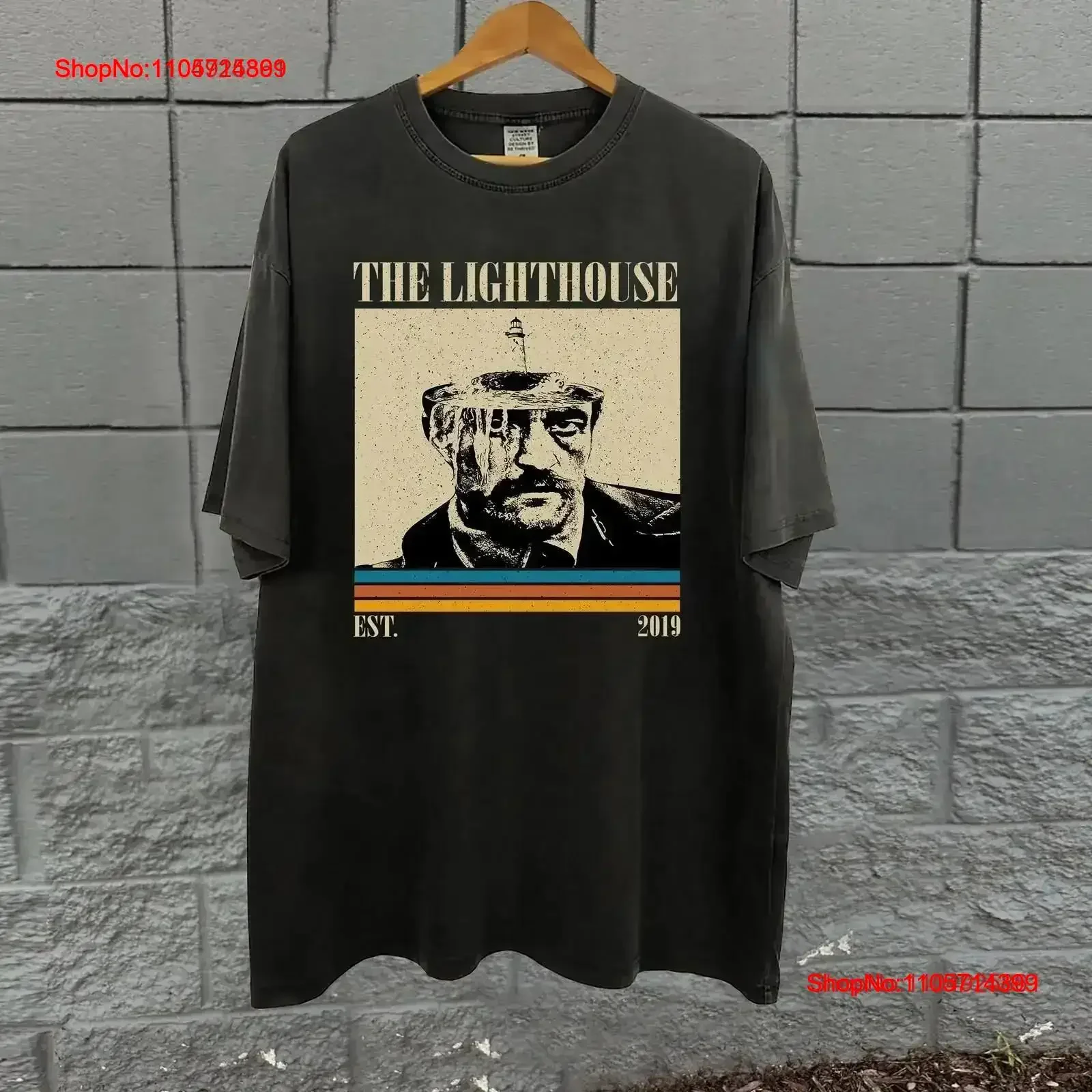 The Lighthouse Movie T Shirt Film Classic Vintage Retro s for him Washed Soft Stylish Breathable fashion streetwear vintage
