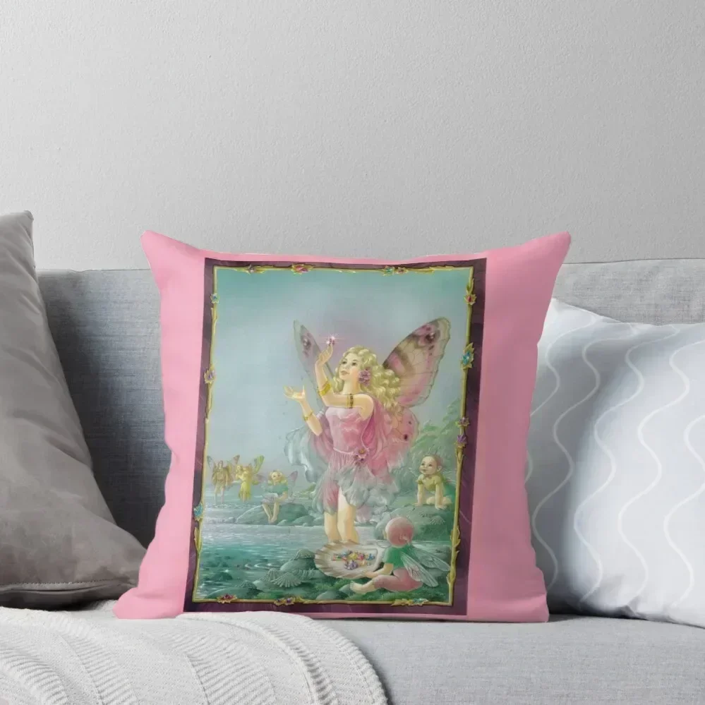 

Flower fairies - Shirley Barber fairy collection Throw Pillow Anime Pillowcase Cushion anime girl Decorative Cushion pillow