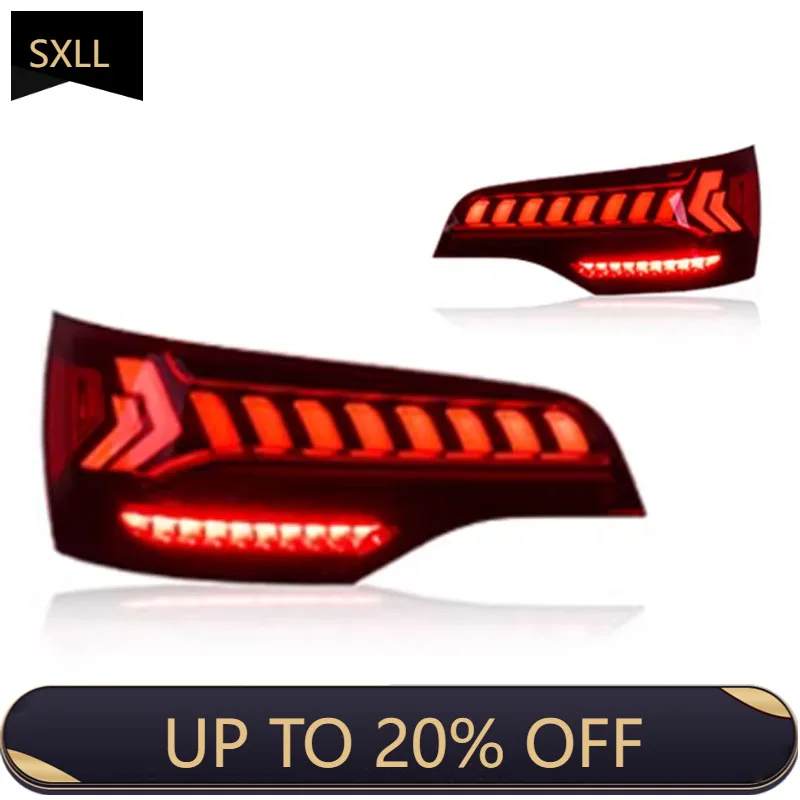 

SXLL Q7 2006-2015 Q7 Light Emitting Diode Rear Fog Light Dynamic Turn Signal Reversing and Braking
