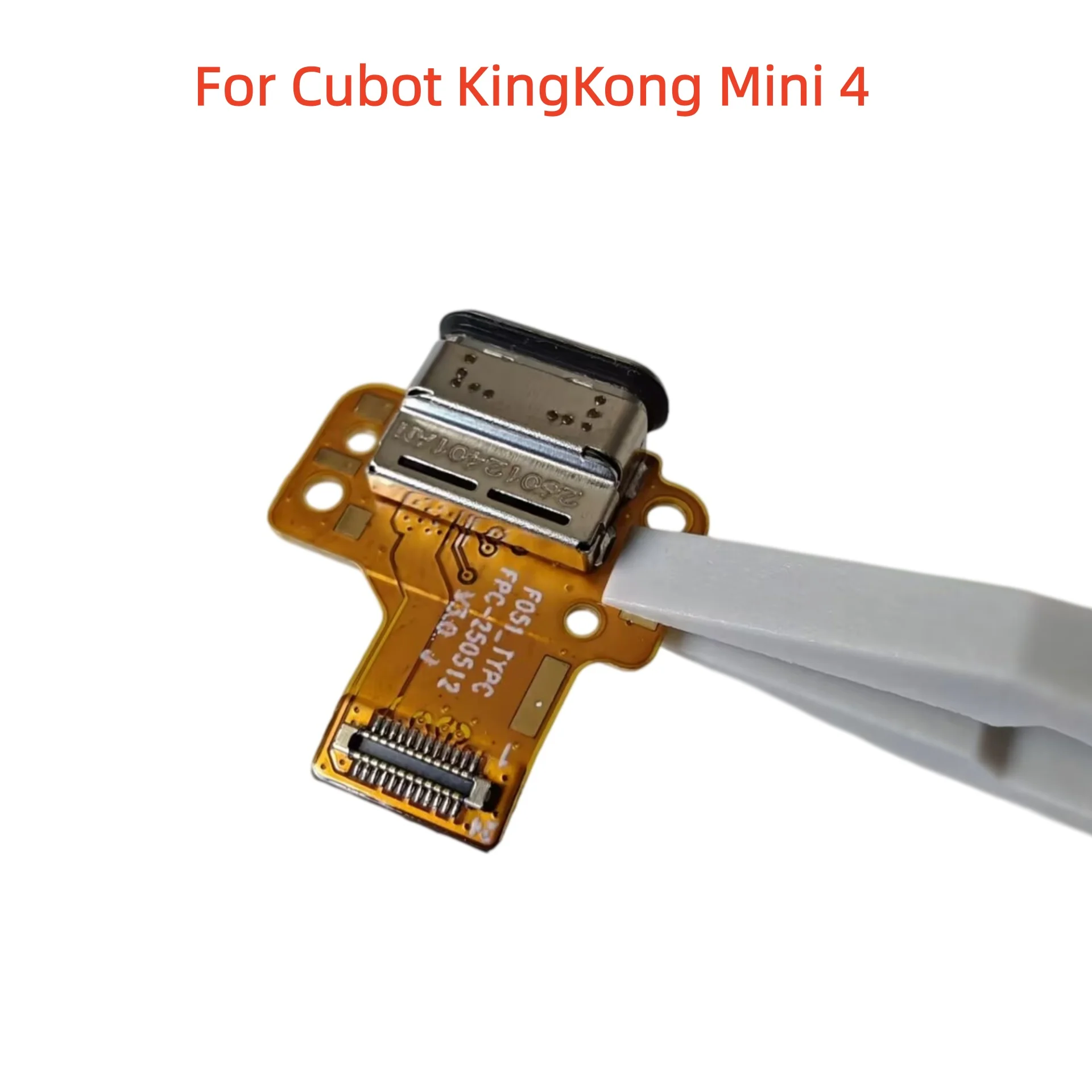 Original New For Cubot KingKong Mini 4 MINI4 Cell Phone Inside Parts Waterproof USB FPC Charging Port Dock Accessories