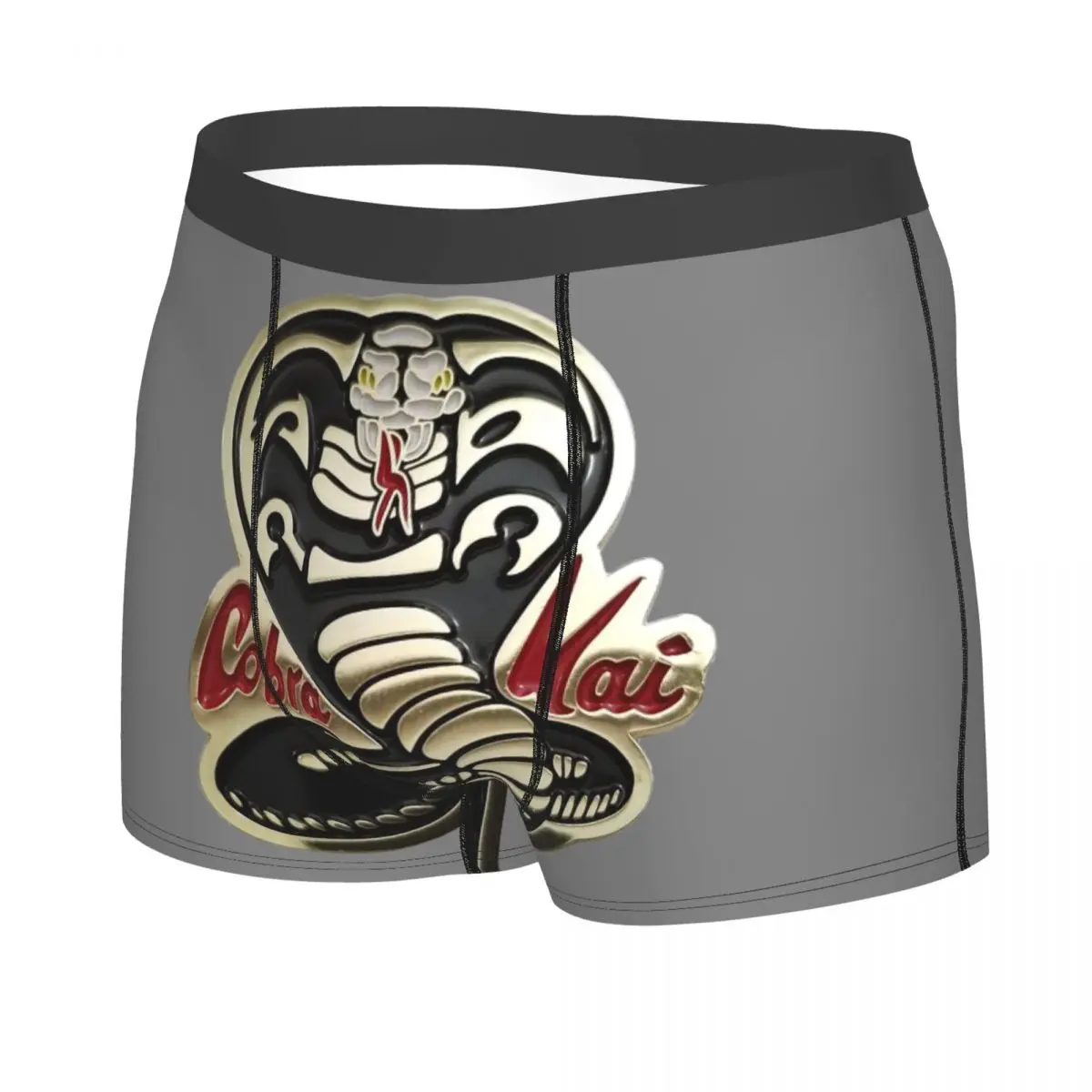 Karate Kid Cobra Kai Vintage Mencosy Boxer Briefs,3D printing Underwear, Highly Breathable High Quality Birthday Gifts