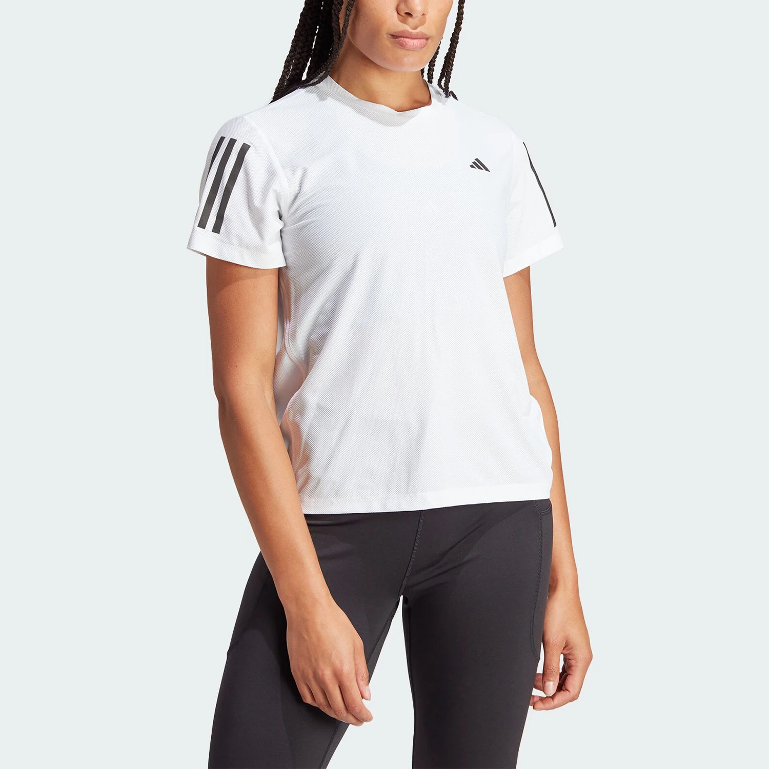 تي شيرت Adidas الرسمي الأصلي OTR B TEE للسيدات بأكمام قصيرة IK7442