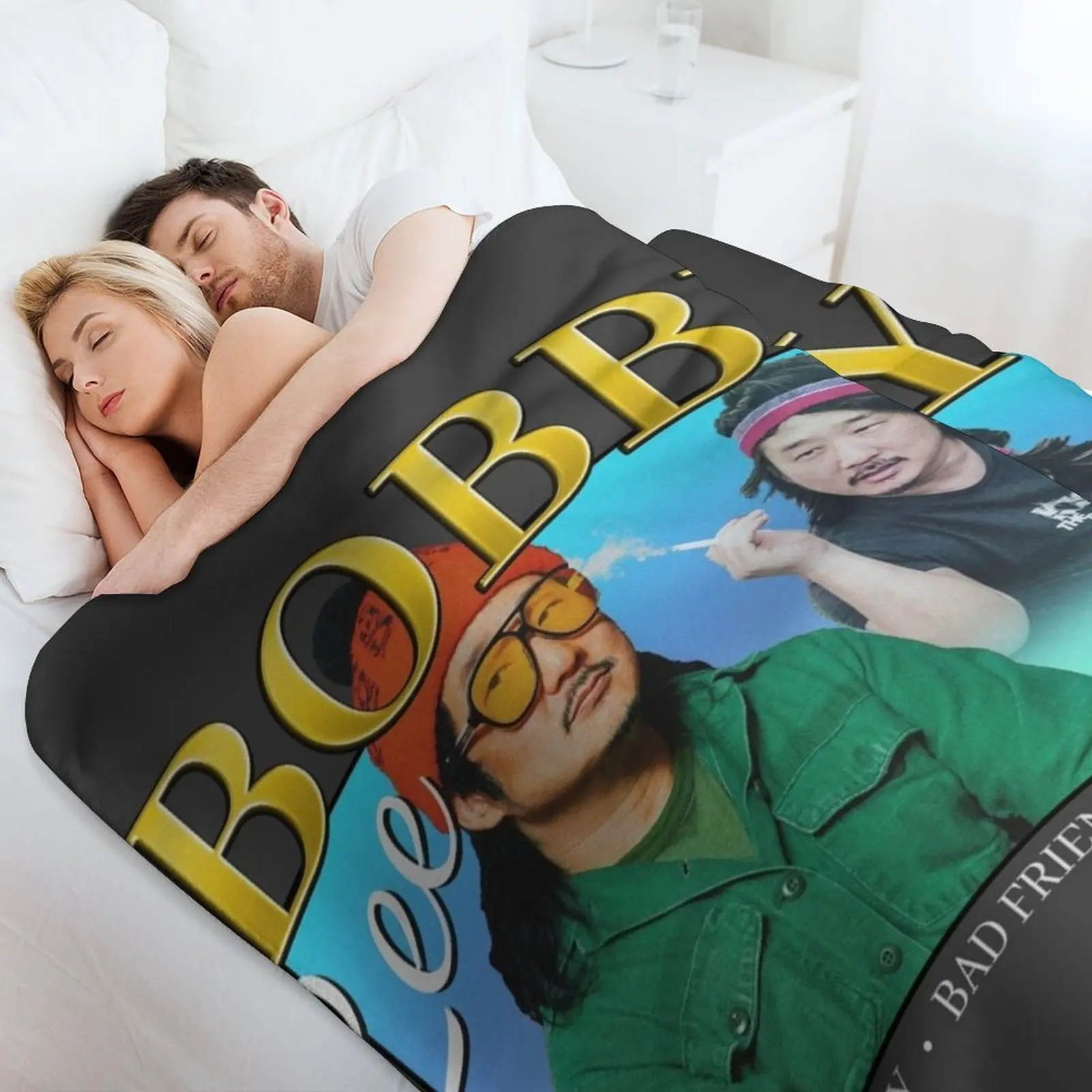 بوبي لي ريترو / خمر تصميم رمي بطانية كيس النوم سرير الزخرفية المصممين للأطفال البطانيات