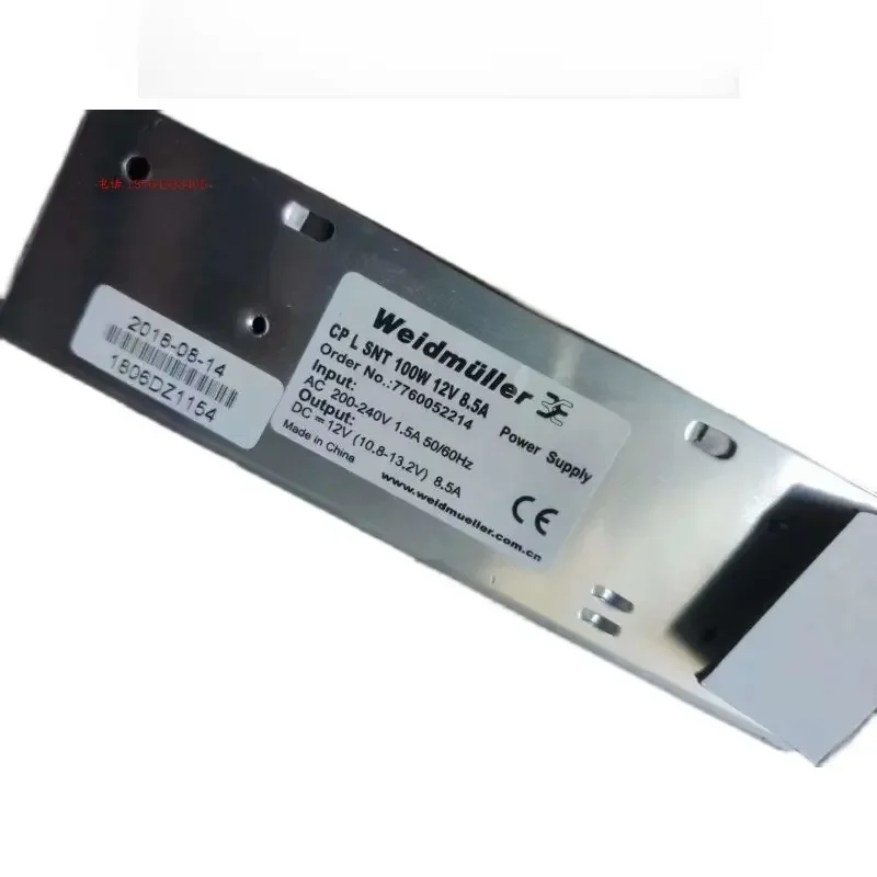 

Spot CP L SNT 100W 12V 8.5A Weidmuller Switch Power Board 7760052214