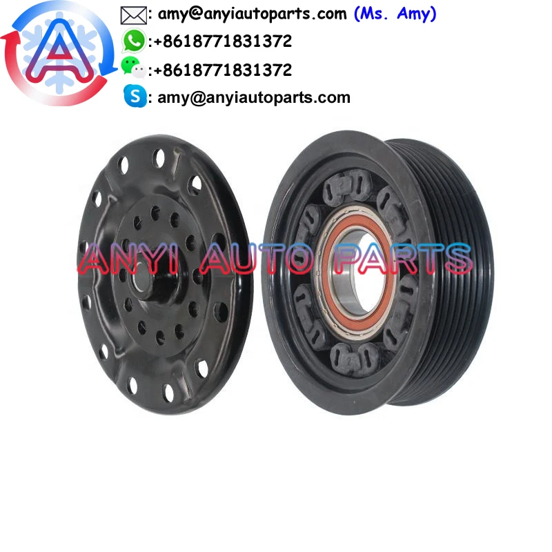 

China Factory ANYI AUTO PARTS CA1364 CLUTCH ASSEMBLY 6SEU14C 7PK 115MM for Toyota corolla