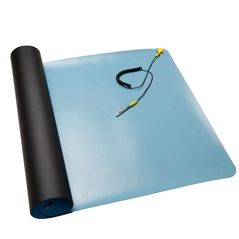 PORK-Work Pad For Mobile Phone For Computer Sensitive Electronics Repair- Anti-Static Mat 700X500x2mm With Ground 1Pc