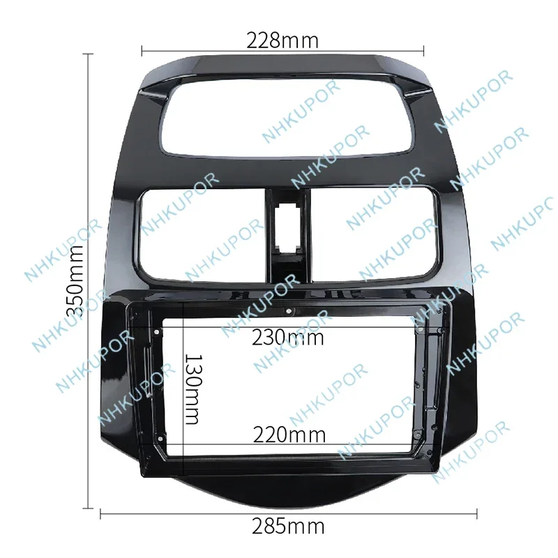 Car Radio Frame Kit For CHEVROLET Spark(M300) 2013 2014 2015 2016 Auto Stereo Install Fascia Trim Bezel