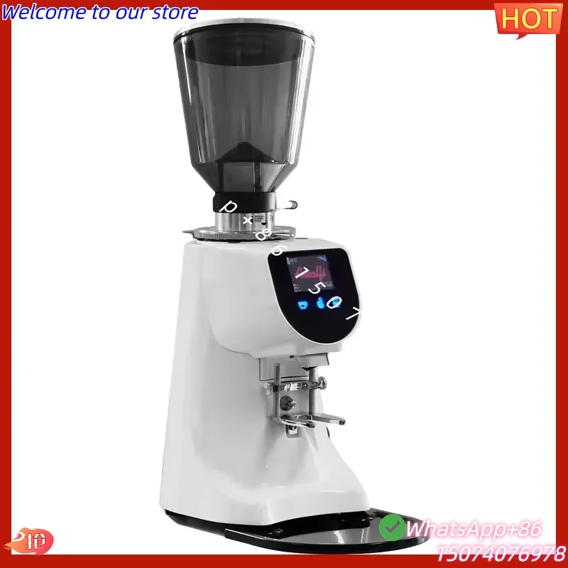 2026 Professional Premium 74 Burr Speed Adjustable Mill Machine Espresso Grinder for Commercial Electric Coffee Bean Grinder