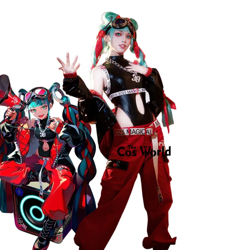 

2023 Magical Mirai Miku Uniform Outfits Anime Cosplay Costumes