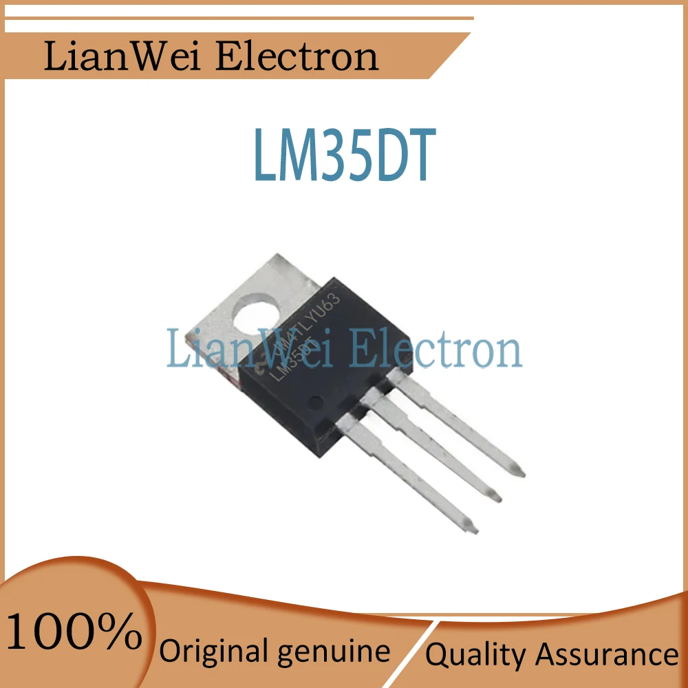 

(5-10 Piece)100% New LM35 LM35DT IC Chipset TO220-3