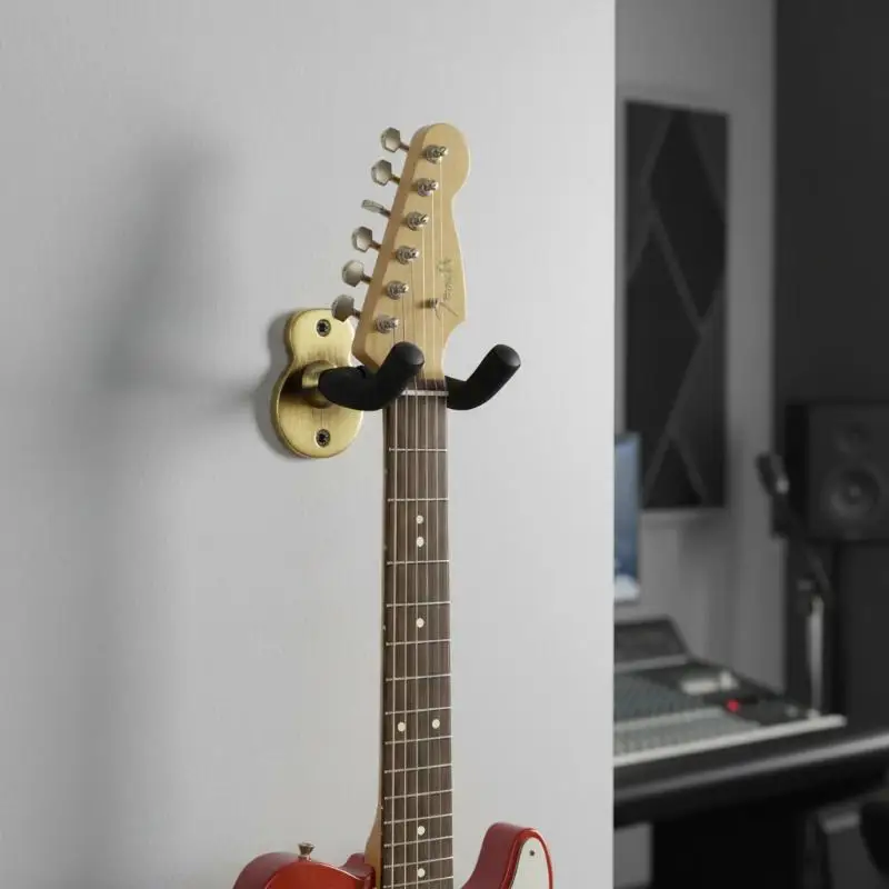 Guitar Wall Mount Hanger Hooks With Soft Protective Sponge Easy Install Hardware For Acoustic Electric Bass Ukulele Home Studio