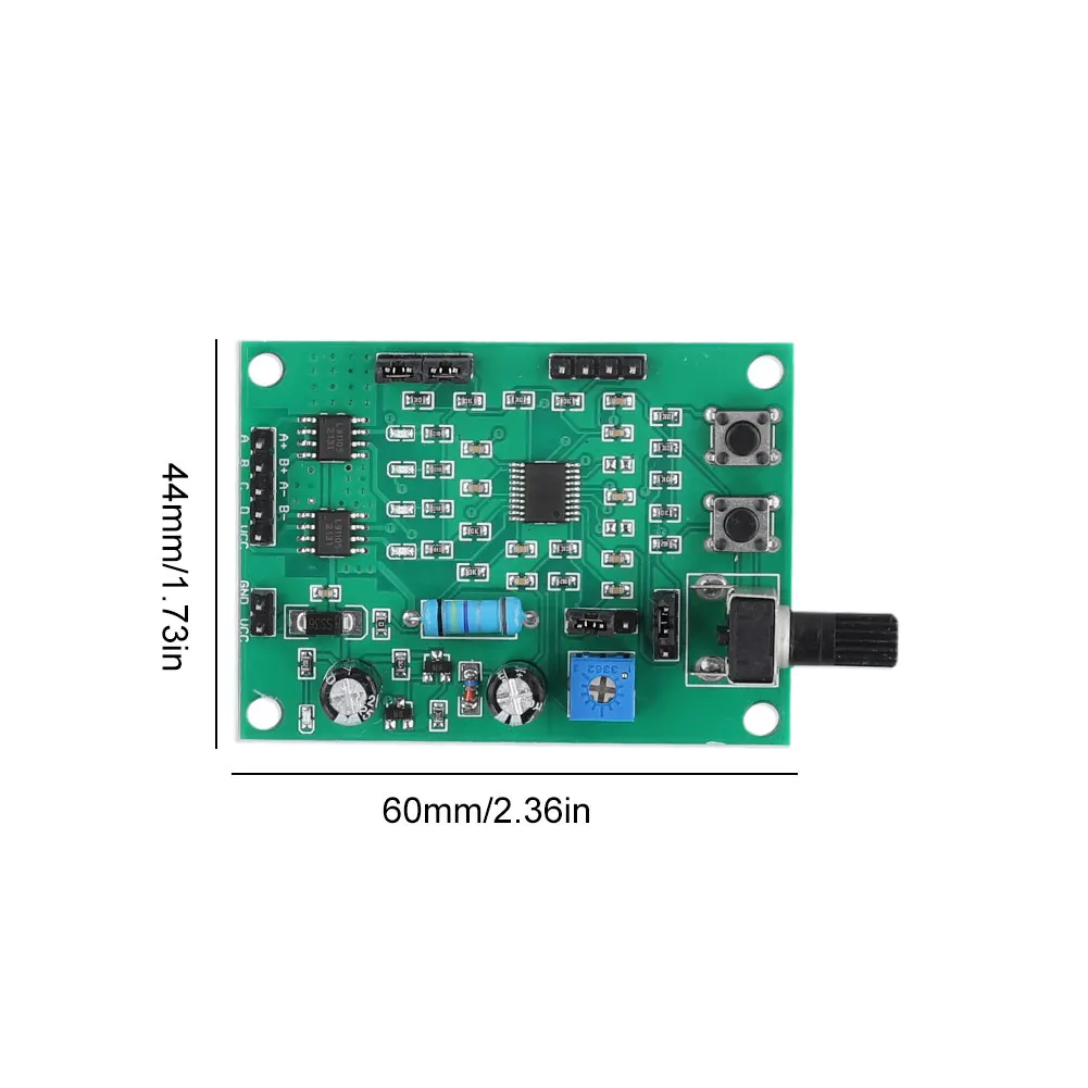 Mini Stepper Motor Speed Controller 2-Phase 4-Wire 4-Phase 5-Wire Step Motor Speed Controller Module Multi-Function for DIY