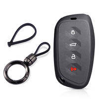 For Haval H3 F3 F7 II H9 II N3 2024 Silicone Car Remote Accessories Key Case Fob Shell Key Cover Keychain Key Holder Keyring