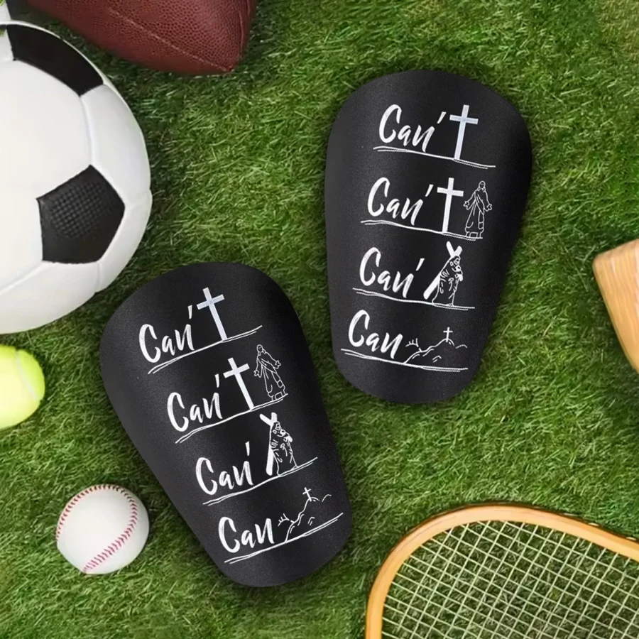 1 Mini Shin Pads Wear-resistant Shock Absorbing Soccer Leg Protector Football Training Shin Guards Soccer Training Shank Board