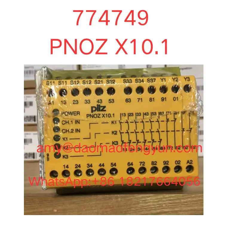 Brand  new  774749 Safety relays  PNOZ X10.1     fast  shipping