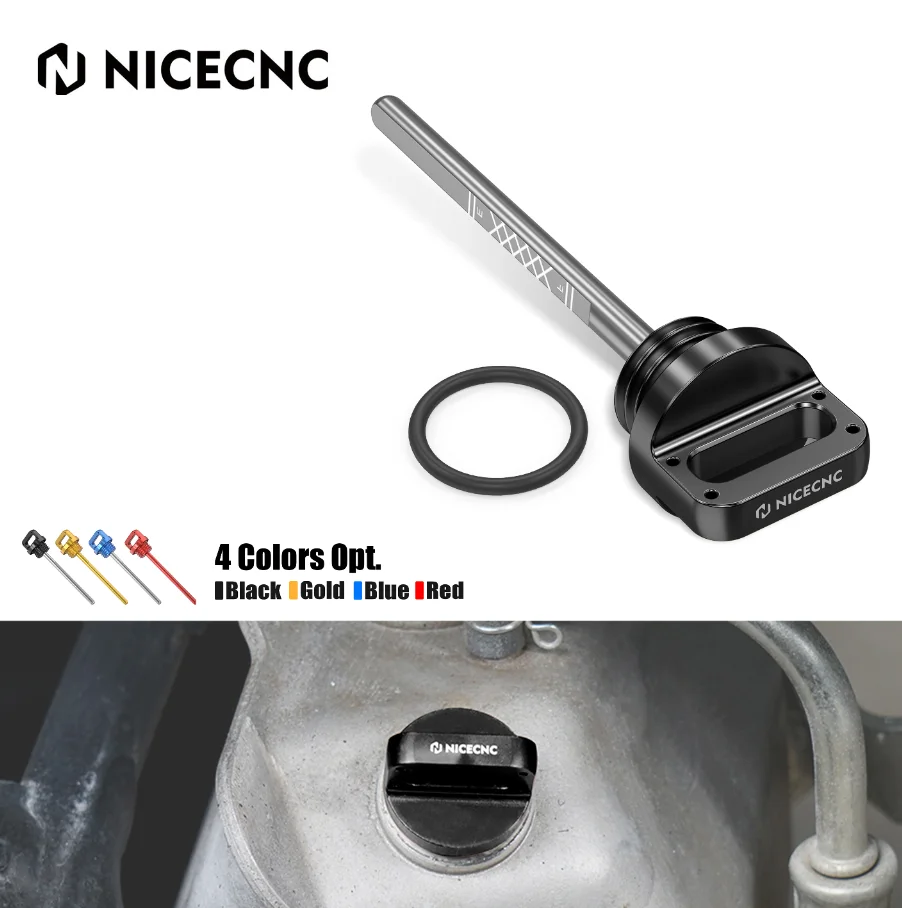 

For YAMAHA Raptor 700 700R 660R YFM 700RW 700RSL 700RSE SE 660R YFZ450 YFZ 450 YFM700RW YFM700RSL ATV Oil Dipstick Aluminum