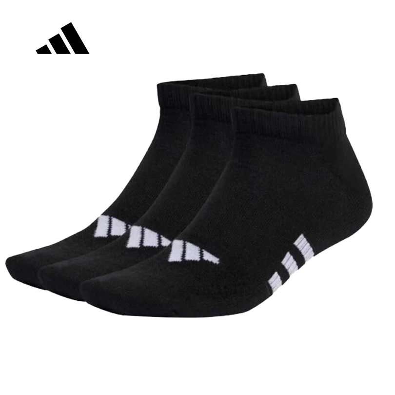 

adidas Unisex Youth & Adult Socks - Breathable Comfort Athletic Socks for Running & Training (3 Pairs) IC9529