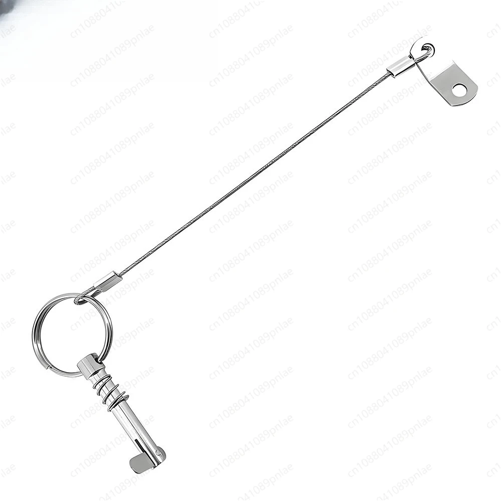 

Шариковый фиксатор из нержавеющей стали с пружиной, быстросъемный, для страховочных тросов, предотвращающий потерю, быстрая установка, для яхт, труб, крепежа, аксессуар