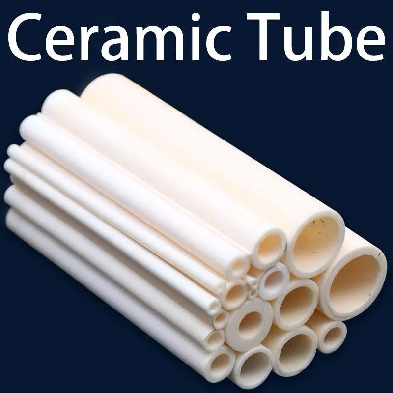 isolamento tubo ceramico oco protecao do par termoeletrico resistente a altas temperaturas tubo de oxido de aluminio id 02520 mm 01