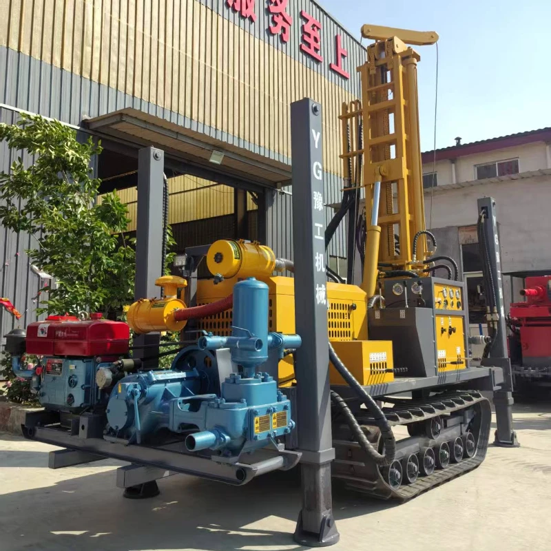 

Ground Source Heat Drilling Rig Machine Construction 200m Deep Pneumatic Water Well Drilling Rig Machine Mud Pump Drill Rig