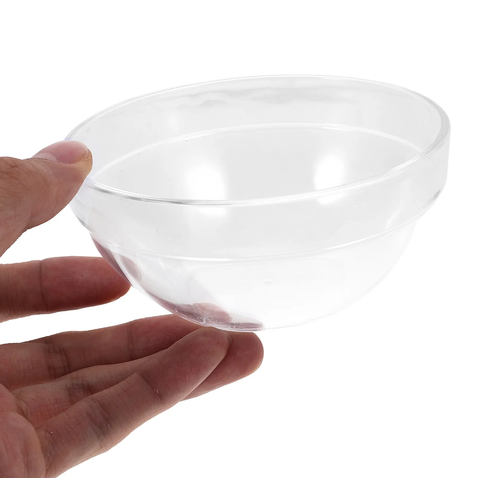 

8Pcs Acrylic Essential Oil Bowls Transparent Plastic Bowls Long-Lasting for Beauty Salon Massage Oil Storage Acrylic Bowl