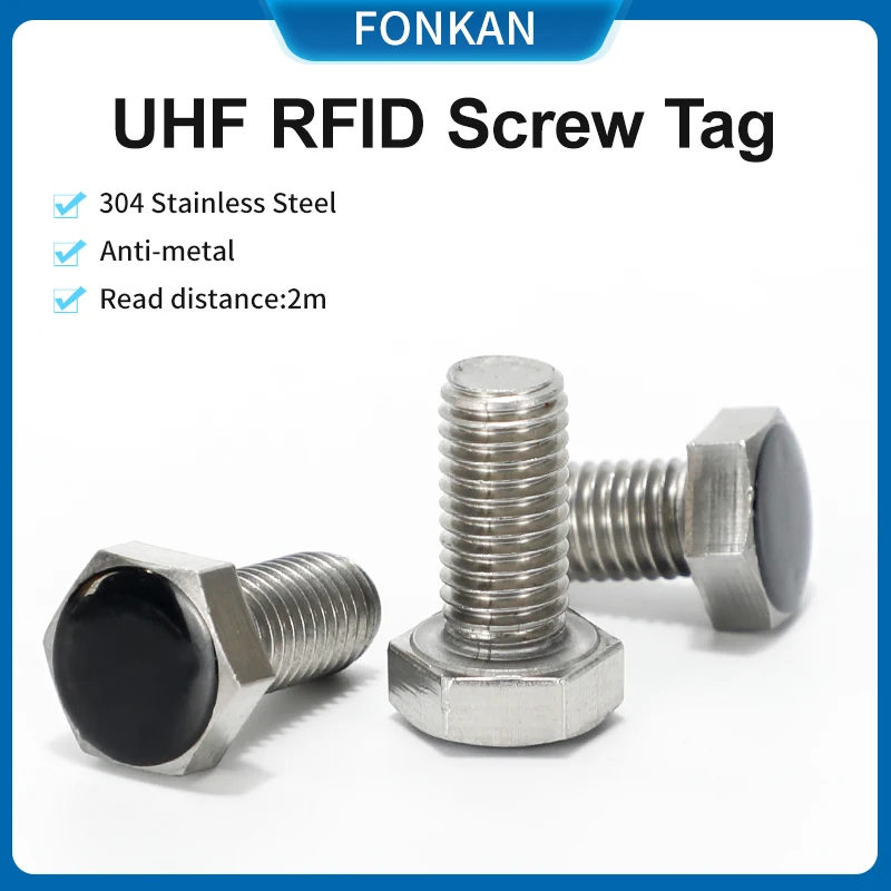 Anti Metal UHF RFID Tag High Temperature Screw Passive Waterproof Epc Gen2 UHF RFID Tags