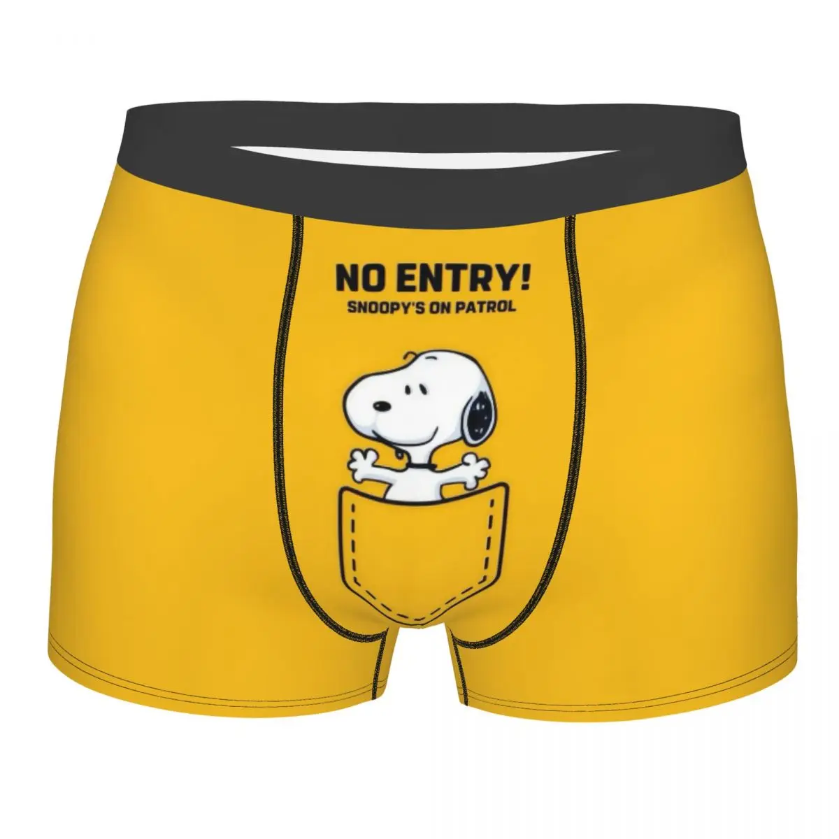 

Мужское крутое милое нижнее белье S-Snoopys с героями мультфильмов, трусы-боксеры, эластичные шорты, трусы, трусы