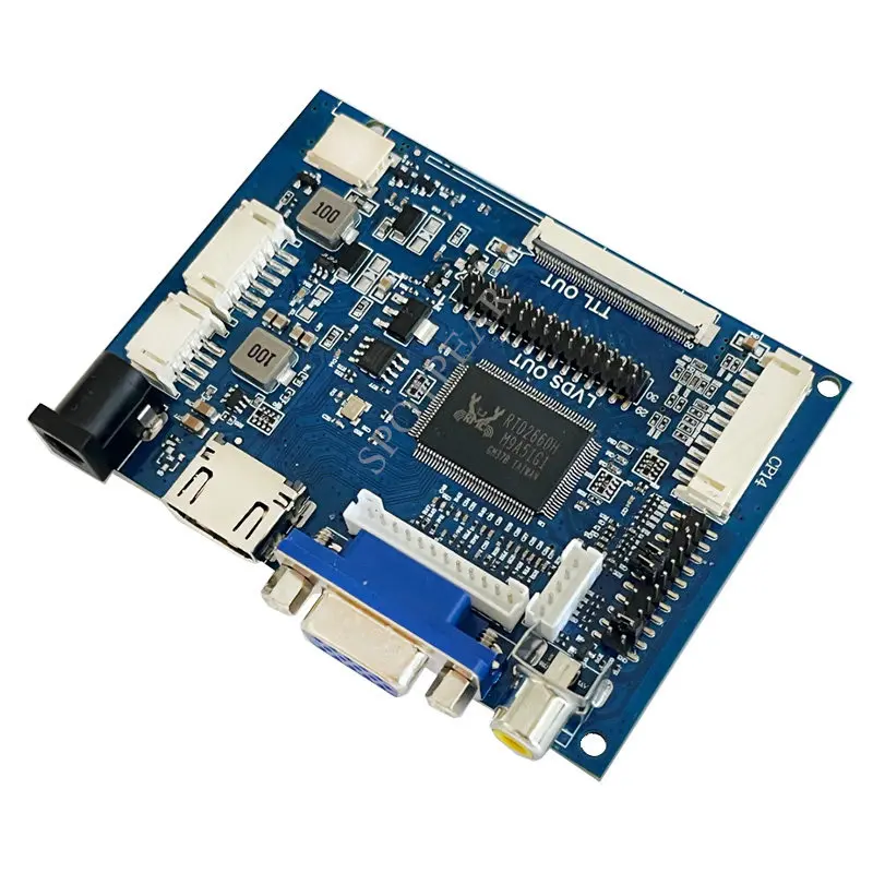 Car GPS Display Converter - HDMI VGA AV to TTL RGB LVDS Driver Board for Raspberry Pi (CB800099)