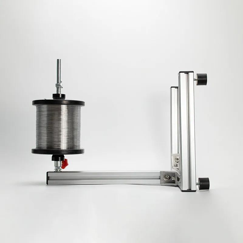 Aluminum Profile Wire Spool Stand Adjustable Solder Wire Unwinder Reel Dispenser for Welding Soldering