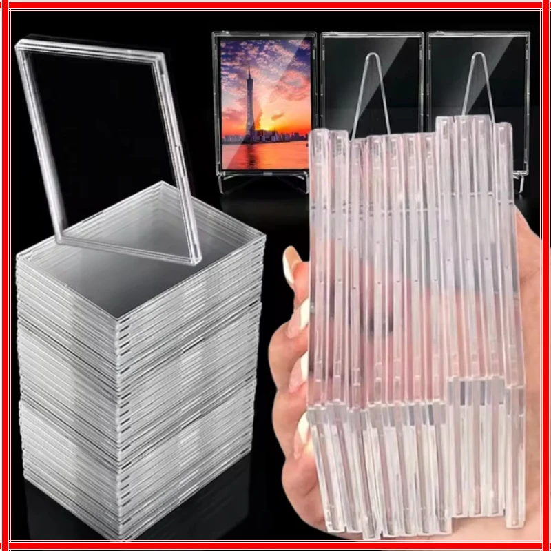 Acrylic Card Cover Idol Photo & Game Card Polaroid Photo Laminated Highly Transparent Hard Brick Displaying
