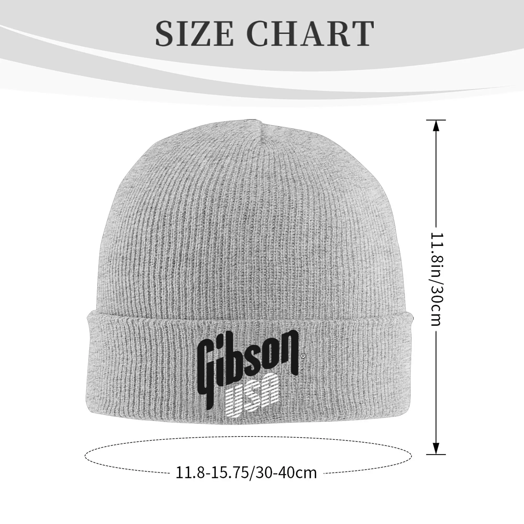 Custom Guitar-Gibsons Beanie Cap Unisex Winter Warm Bonnet Homme Knitting Hat Street Outdoor 1894 Skullies Beanies Hats