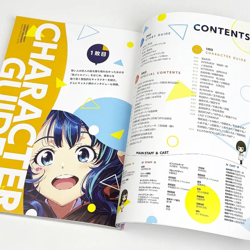 Too Many Losing Heroines Official Anime Guide Book Japanese Animation Art Book Collection