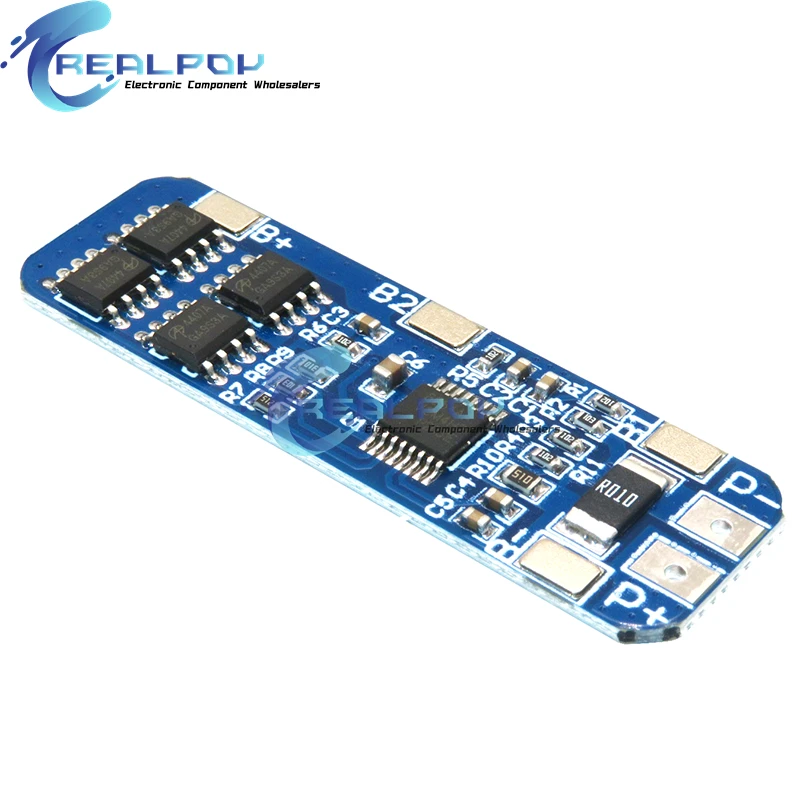 3S 12V 18650 10A BMS Charger Li-ion Lithium Battery Protection Board Circuit Board 10.8V 11.1V 12.6V Electric blue battery