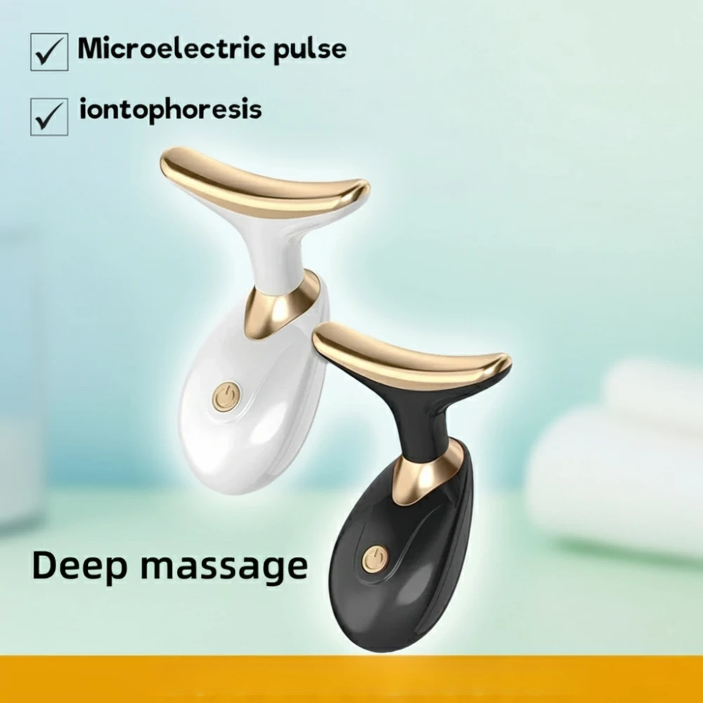 Face Slimming and Double Chin Removal Beauty Device, Neck Lifting Beauty Device, Anti-wrinkle Facial Vibration Massager