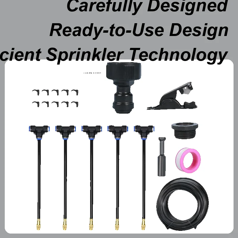 

Garden Watering System Automatic 360 Degree Adjustable Watering System Home Gardening Equipment For Balcony Orchard Landscape