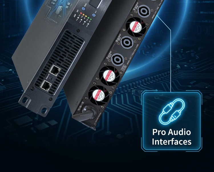 Bestseller Paulkitson PD4 Serie DSP Digitaler Leistungsverstärker PC-Fernabstimmung Klarer Klang Geringe Verzerrung Professionell für Bar und Zuhause – Detail 10