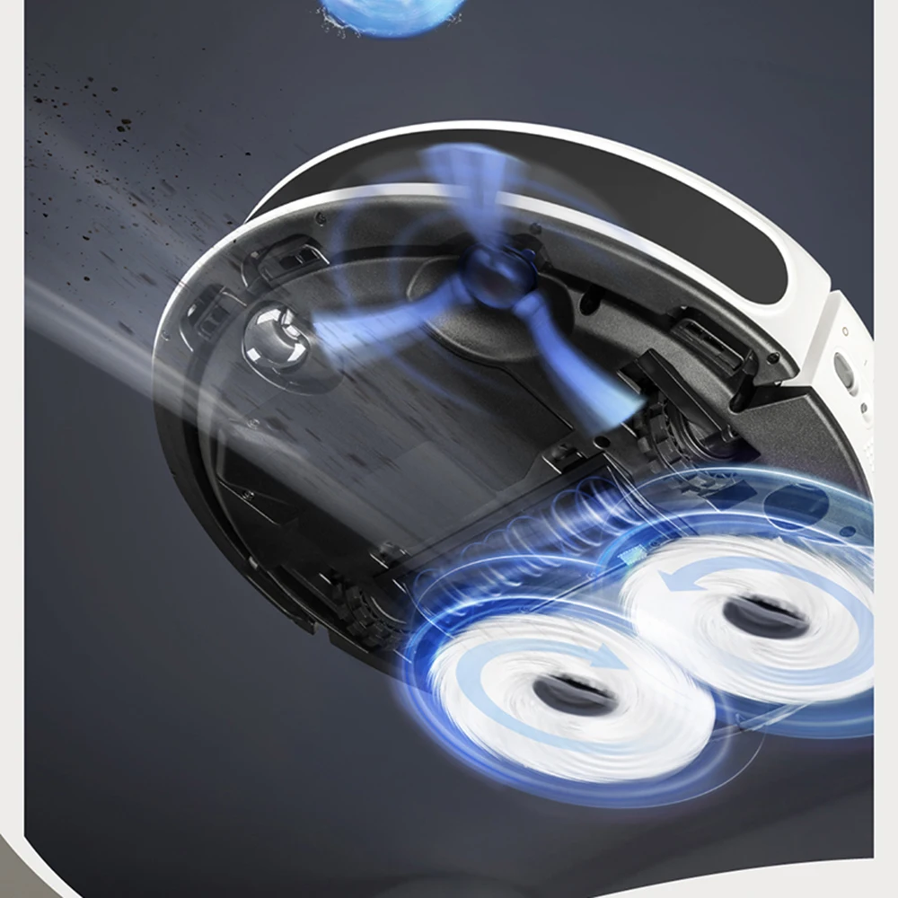 Chổi Quét Chính Lọc Bên Bàn Chải Cho Ecovacs Deebot N9 + Tặng Kèm Robot Hút Bụi Có Thể Rửa Lau Lau Vải Phụ Kiện