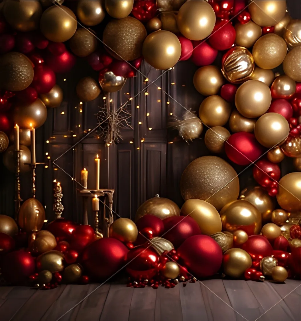 Ornamento decoração brilhante maternidade inverno cenários de madeira computador impressão natal fotografia estúdio fundos