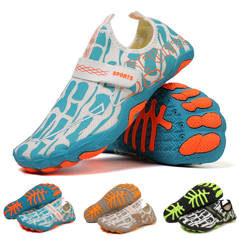 Unisex Barefoot Water Shoes Quick Dry Aqua Shoes With Adjustable Strap Swim Beach Surfing Kayaking Gym Sneakers For Men Women