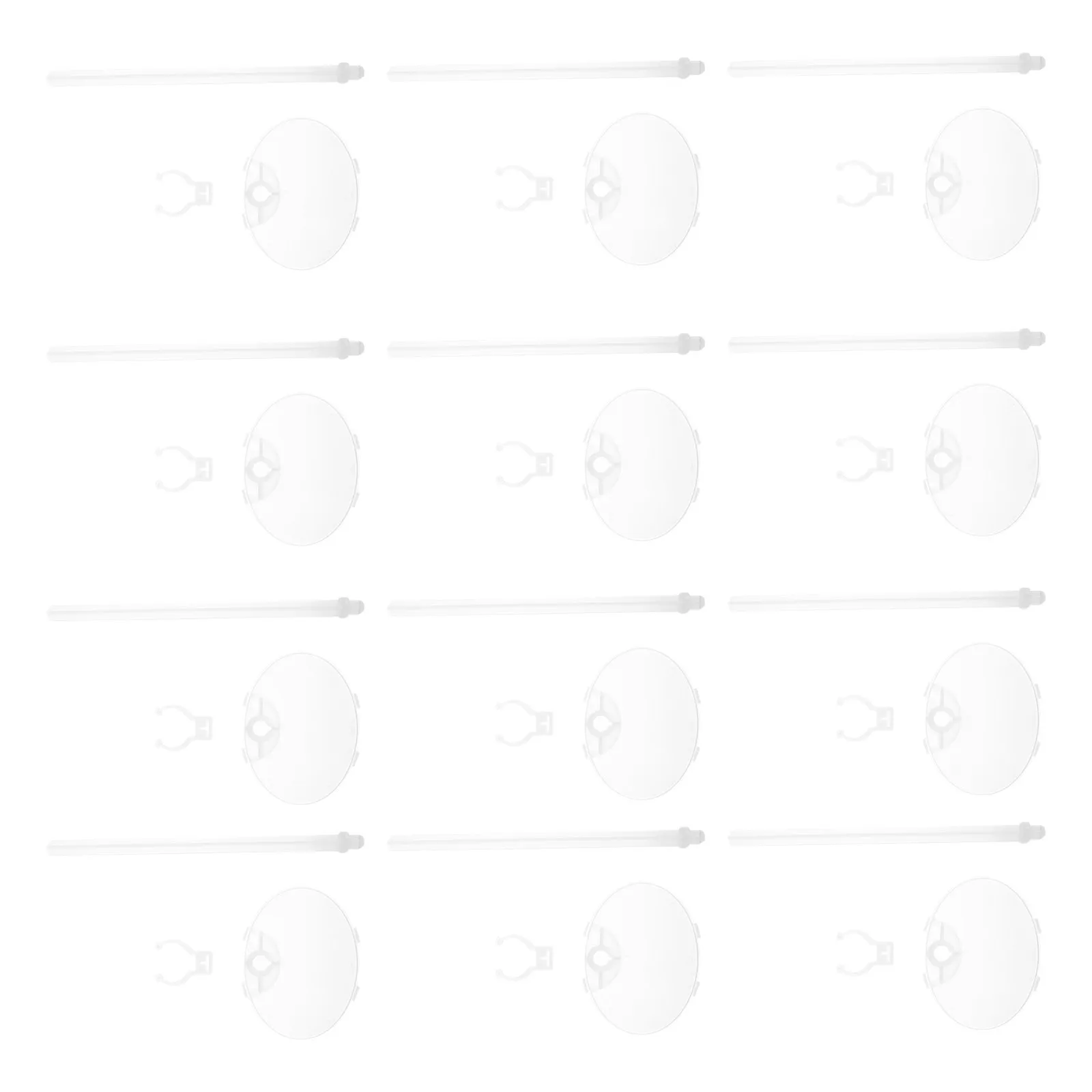 

20 шт. держателей-зажимов для фигурок, подставок для демонстрации, кронштейнов, стендов для игрушек