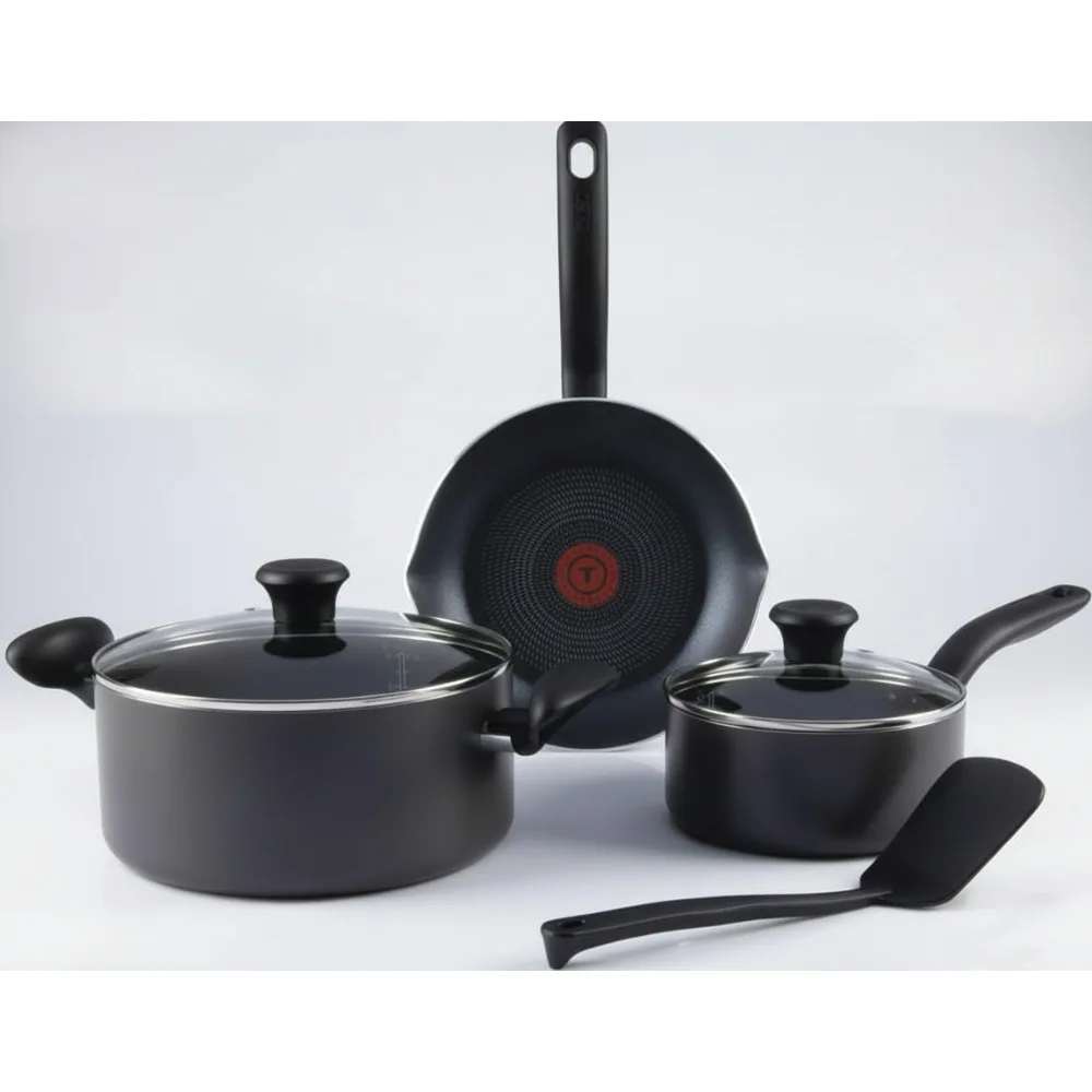 

Набор посуды с антипригарным покрытием, 6 предметов, сейф для духовки, 350 ° F Моющаяся в посудомоечной машине, серые кастрюли, сковороды для домашней кухни