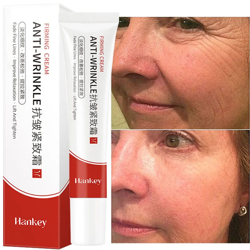 20g Instant Wrinkle Remover Face Cream Moisturizing Brighten Tighten Cream Anti Wrinkle Firming Fade Fine Lines Face Skin Care