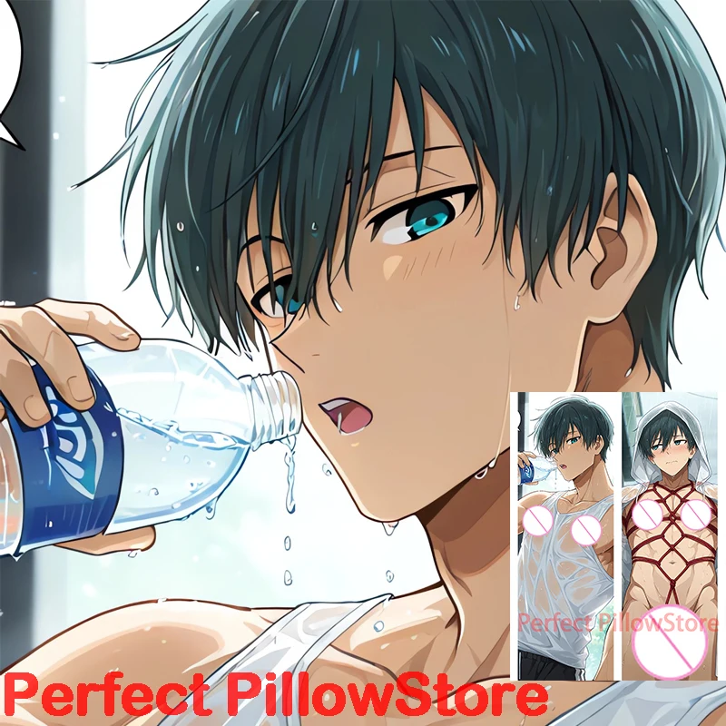 

Dakimakura anime Rin Itoshi Double-sided Print Life-size body pillows cover Adult pillowcase