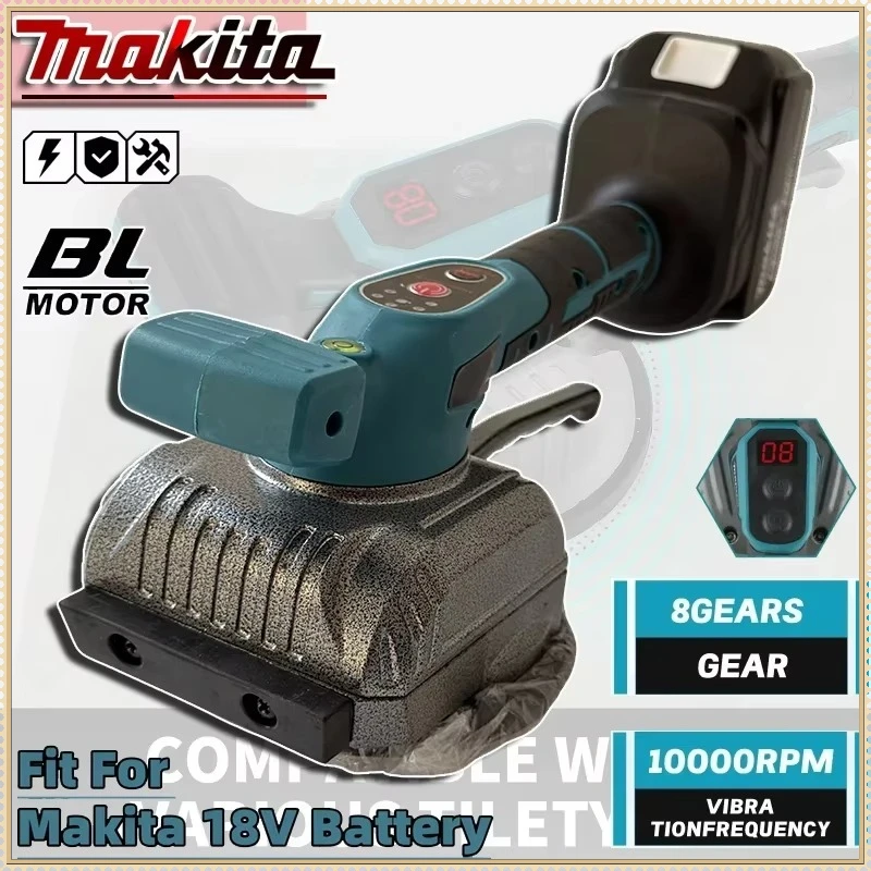 

Плиткоукладочная машина Makita для 18В с 8-ступенчатой регулировкой скорости, высокой производительностью, для укладки настенной и напольной плитки, вибрационная, для домашнего ремонта, электроинструмент