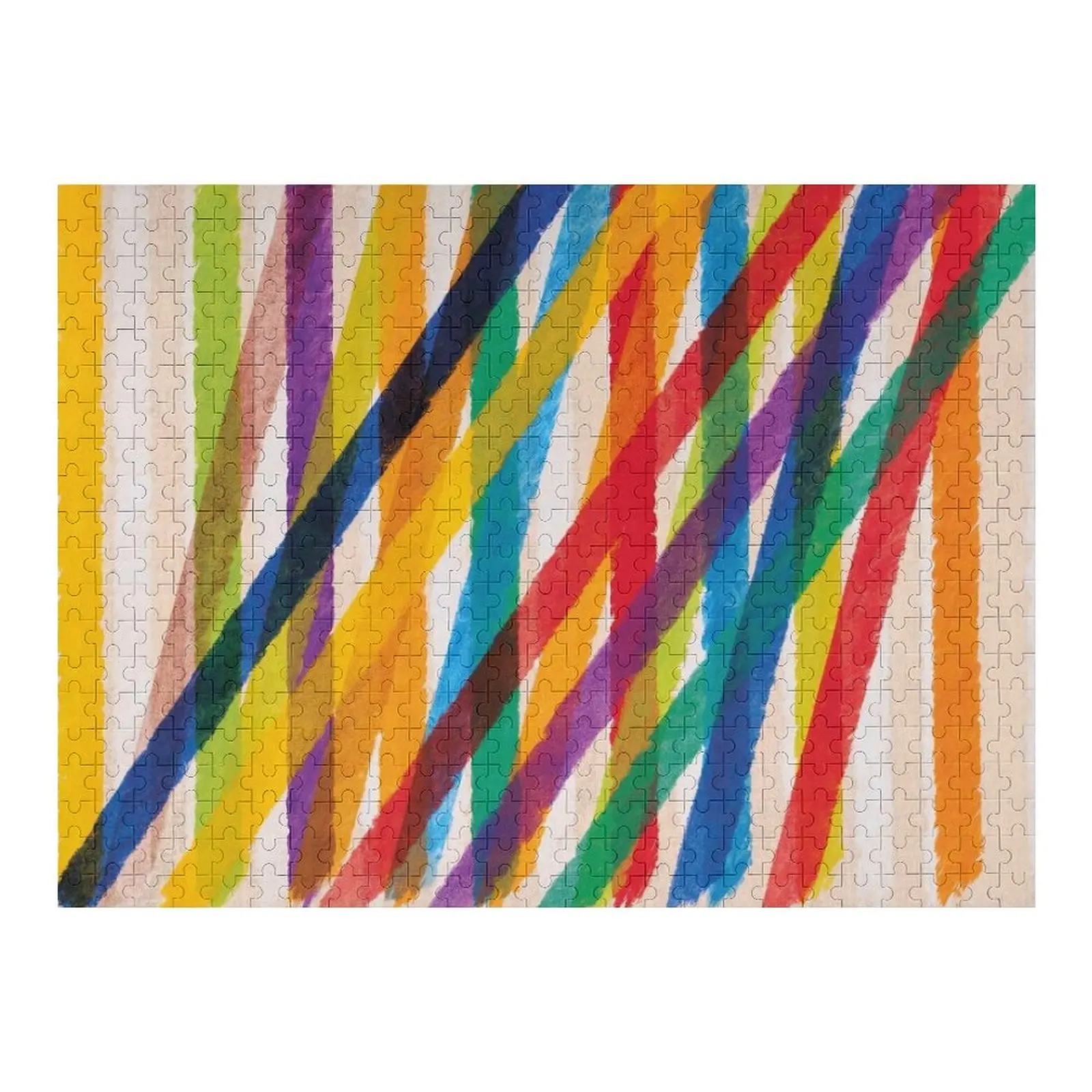 

Abstract art Colour Sticks Jigsaw Puzzle Toys For Children Customs With Photo Christmas Toys Puzzle