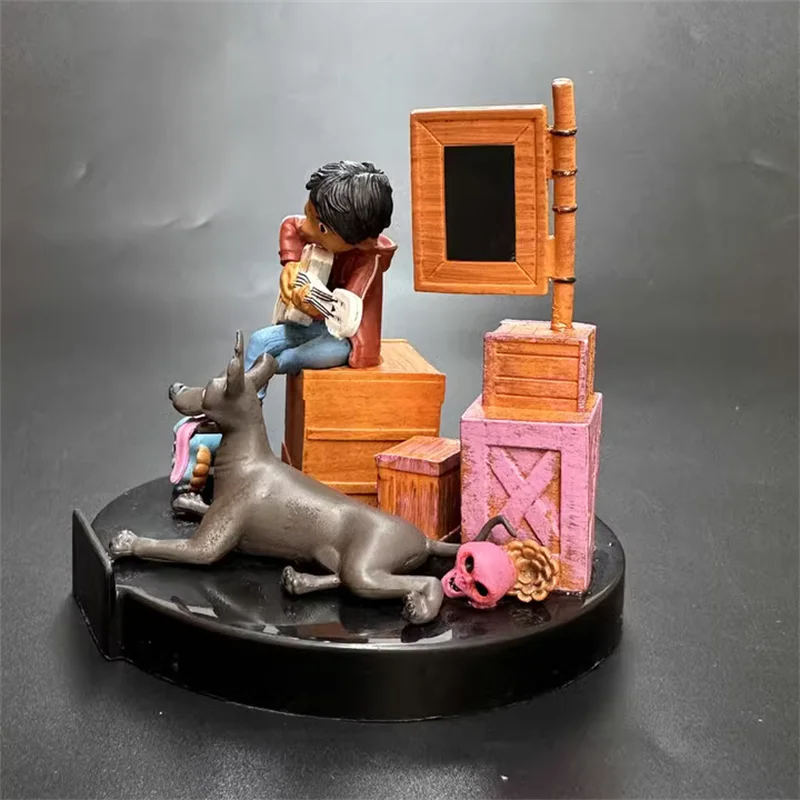 12 سنتيمتر الكرتون ميغيل ريفراس عمل الشكل دمية مع جيتا الاطفال مجموعة دانتي لعبة #5