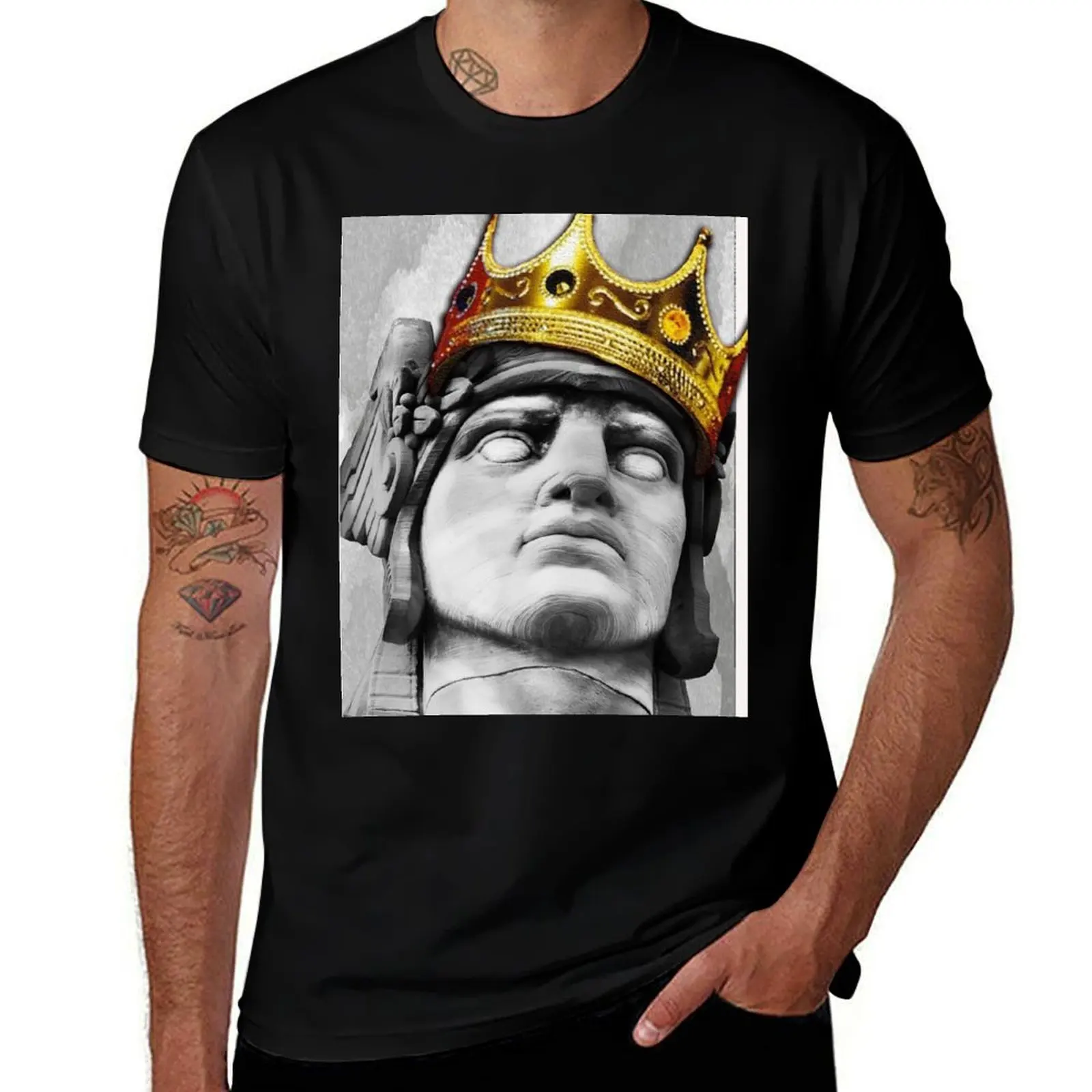 King of Cleveland ( Guardian of Traffic Transportation ) T-Shirt Basic Plain Tee for Spring and Summer T-Shirt