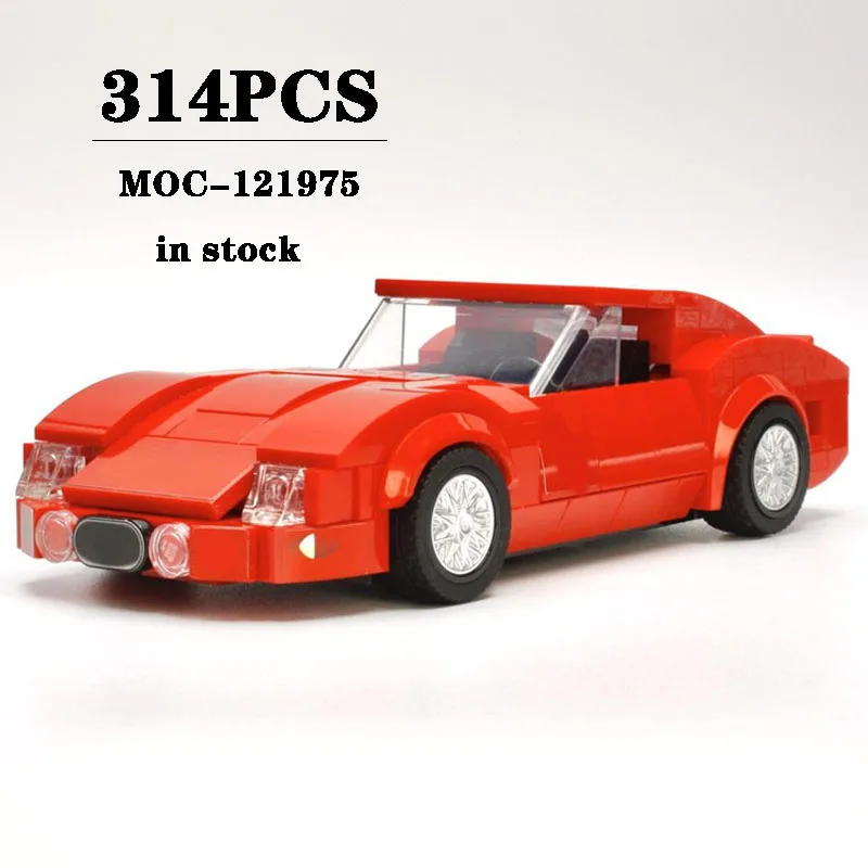 

Building Block MOC-43292 Super Car Sports Car Splicing Assembly Model 482PCS Puzzle Education Birthday Gift Christmas Toy