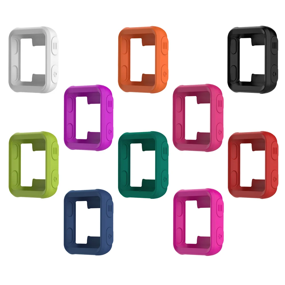 Miękkie silikonowe etui do Garmin Forerunner 35 Candy Color Full Coverage Protective Shell Cover do Garmin Forerunner35 Akcesoria